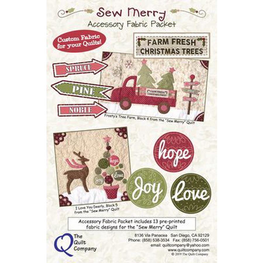 Sew Merry Accessory Fabric Packet