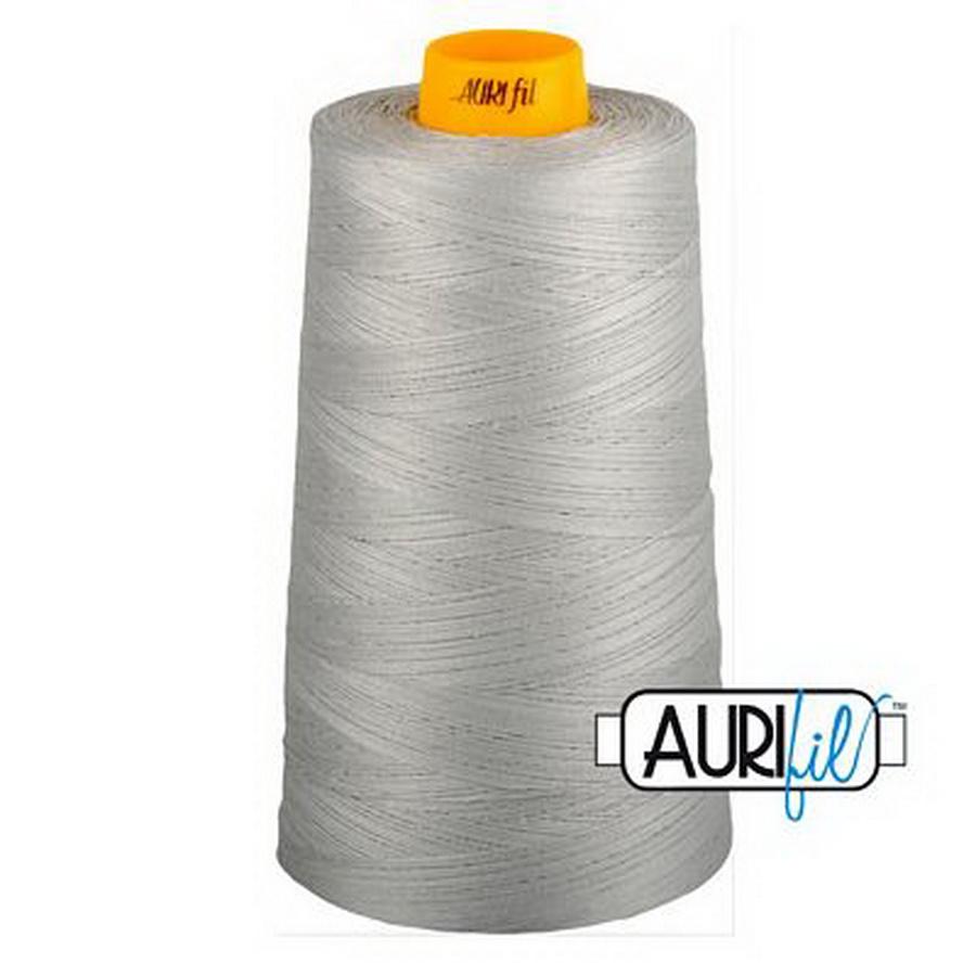 Aurifil 40wt 3-ply Cones 3,280yd Aluminum