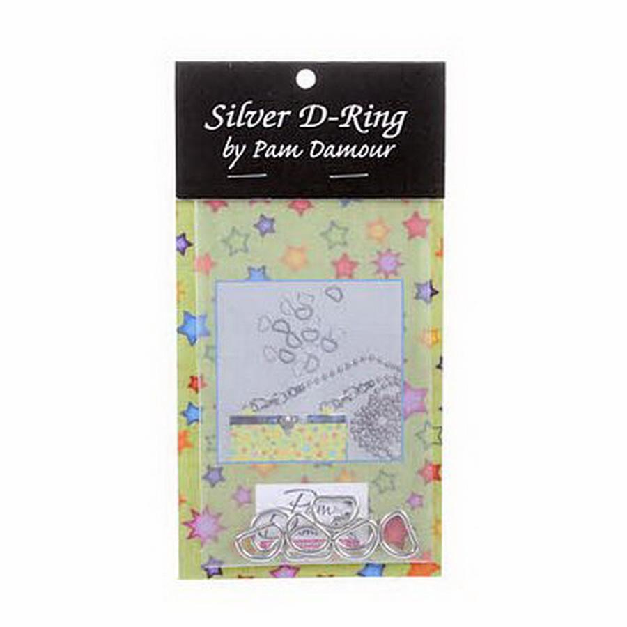 D-Rings Silver 1/2in