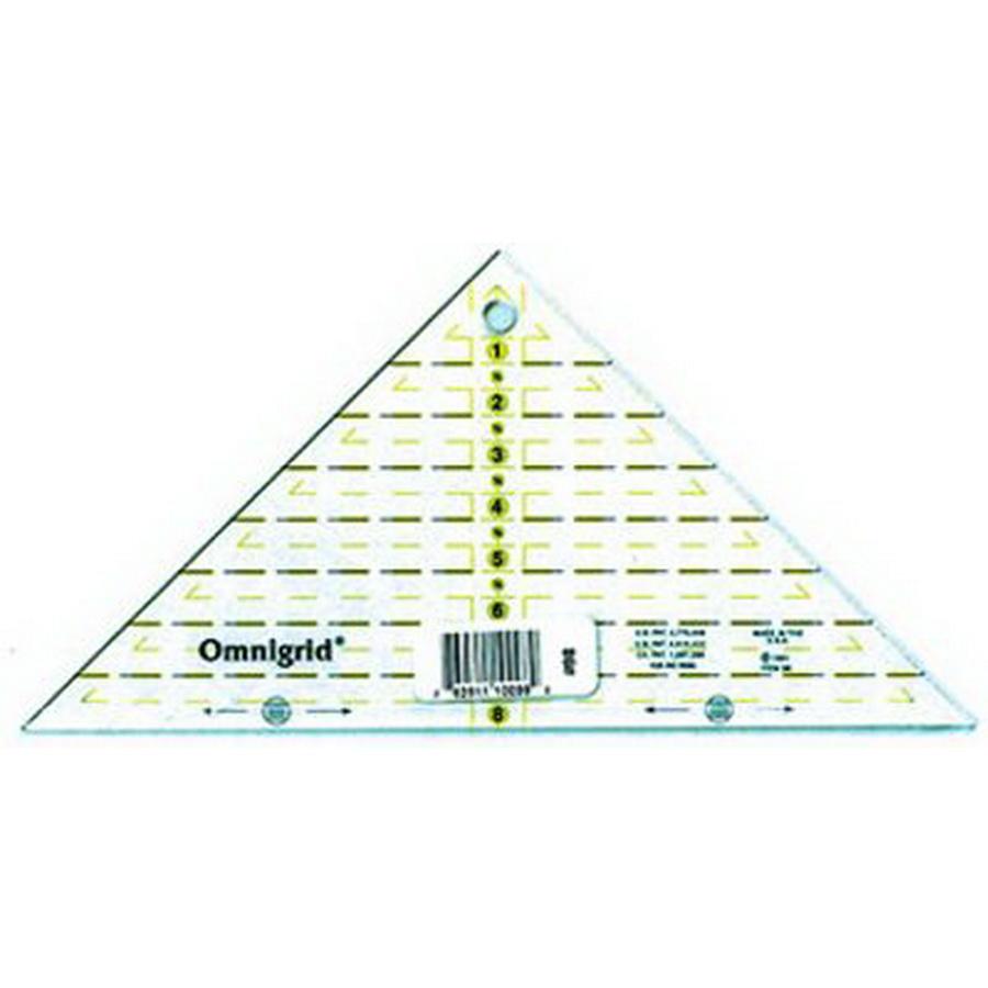 Omnigrid Triangle Ruler 8 in