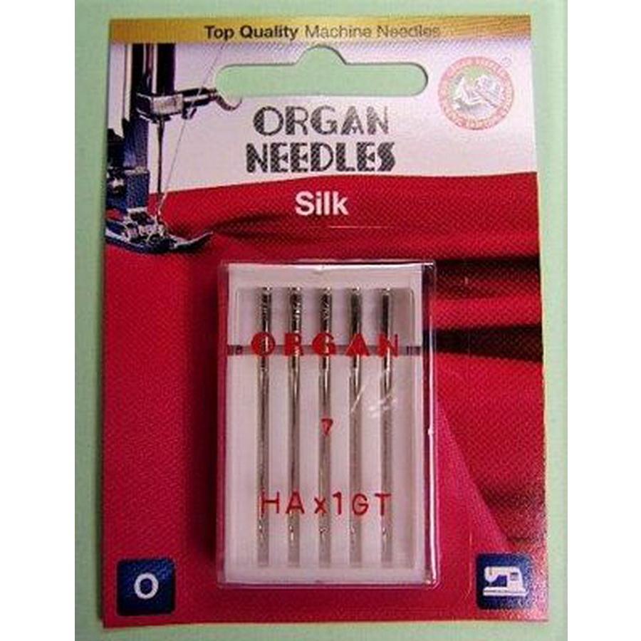 Ndl Organ Silk 55/7 Card/5