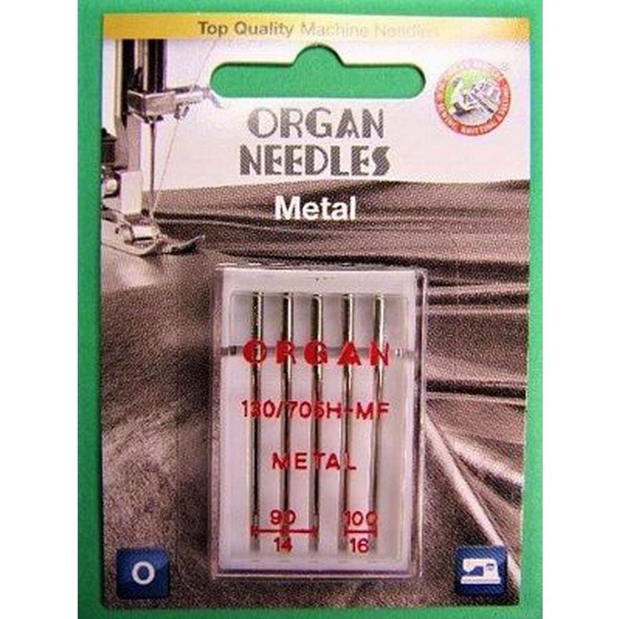 Ndl Organ Metallic Asst Card/5