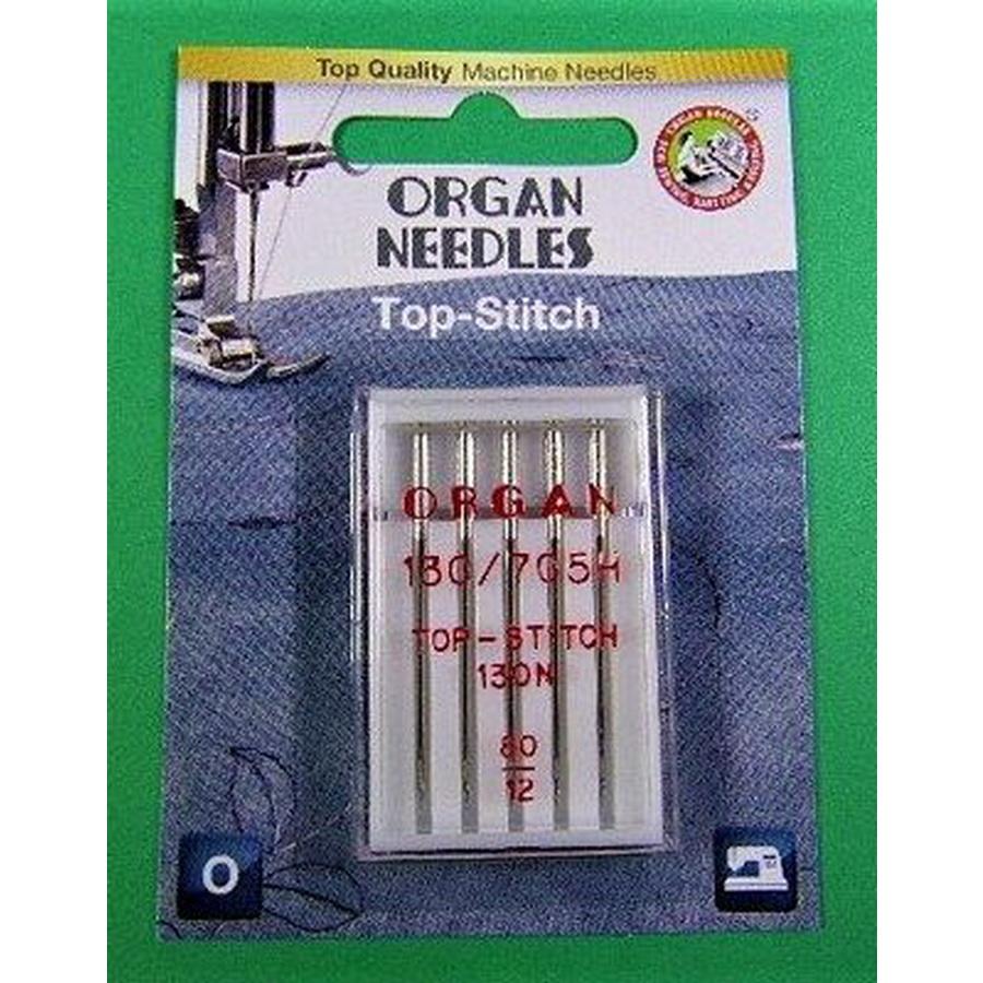 Ndl Organ Top Stitch 80 Card/5