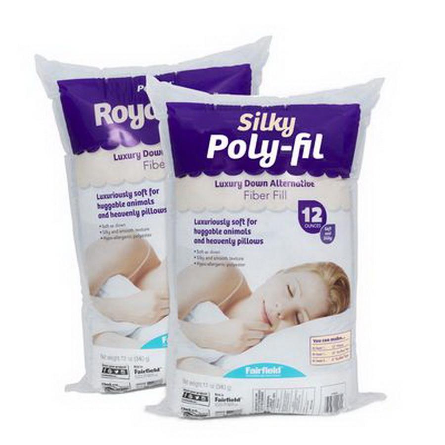 Silky Poly-Fil Fiber Fill, 12 ounce Bag