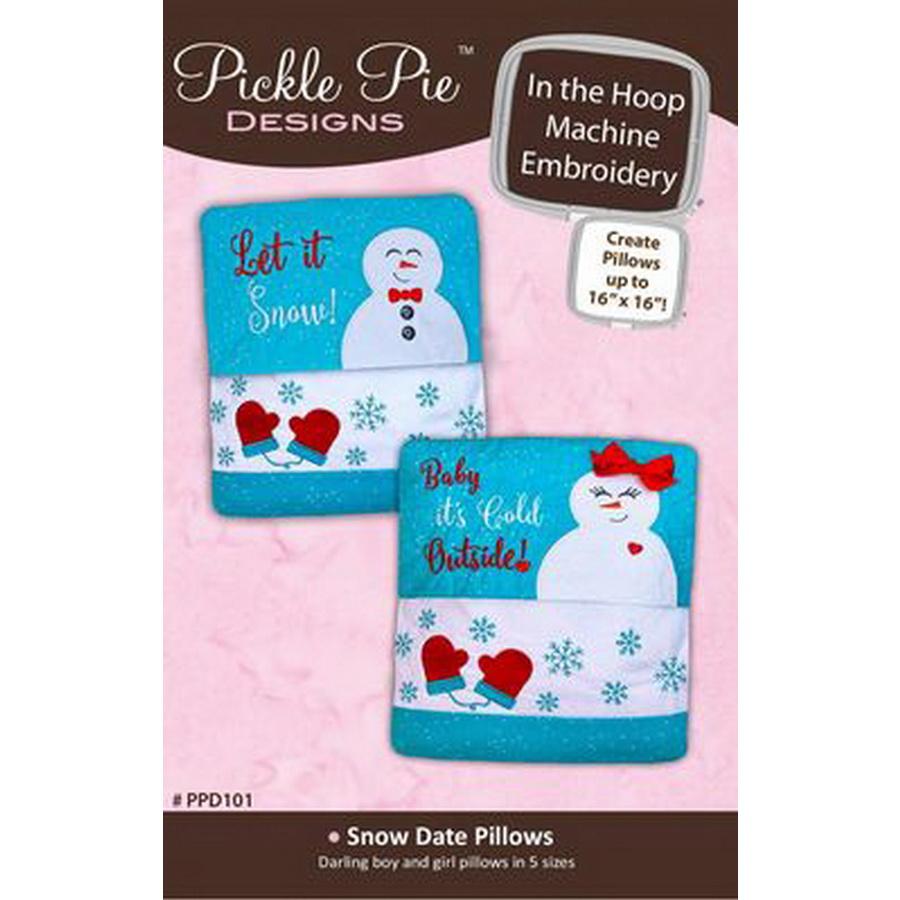 SnowDatePillows ITH Embroid CD