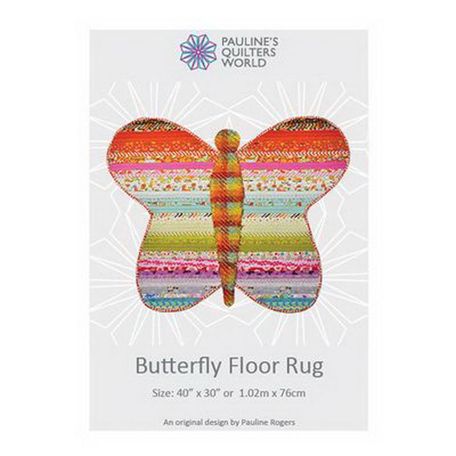 Butterfly Floor Rug Pattern
