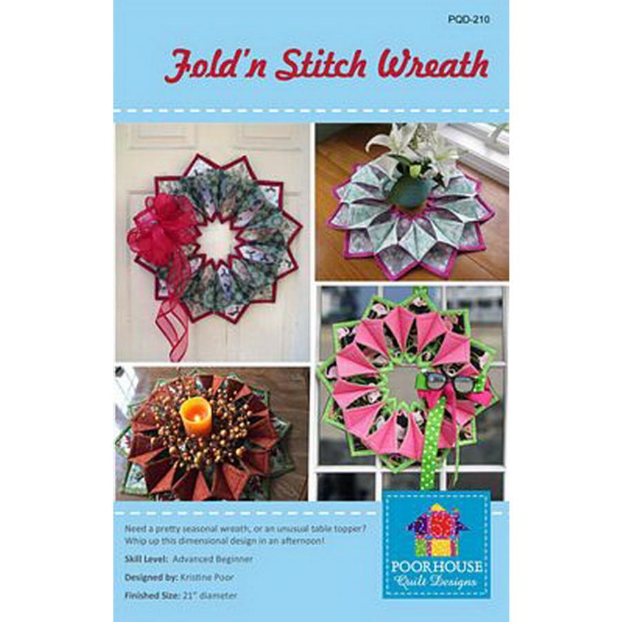 Fold-n-Stitch Wreath