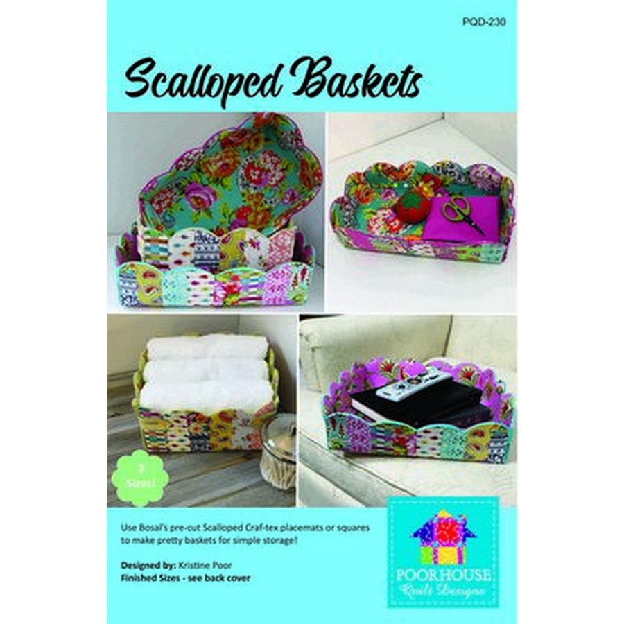 Scalloped Baskets and Bins
