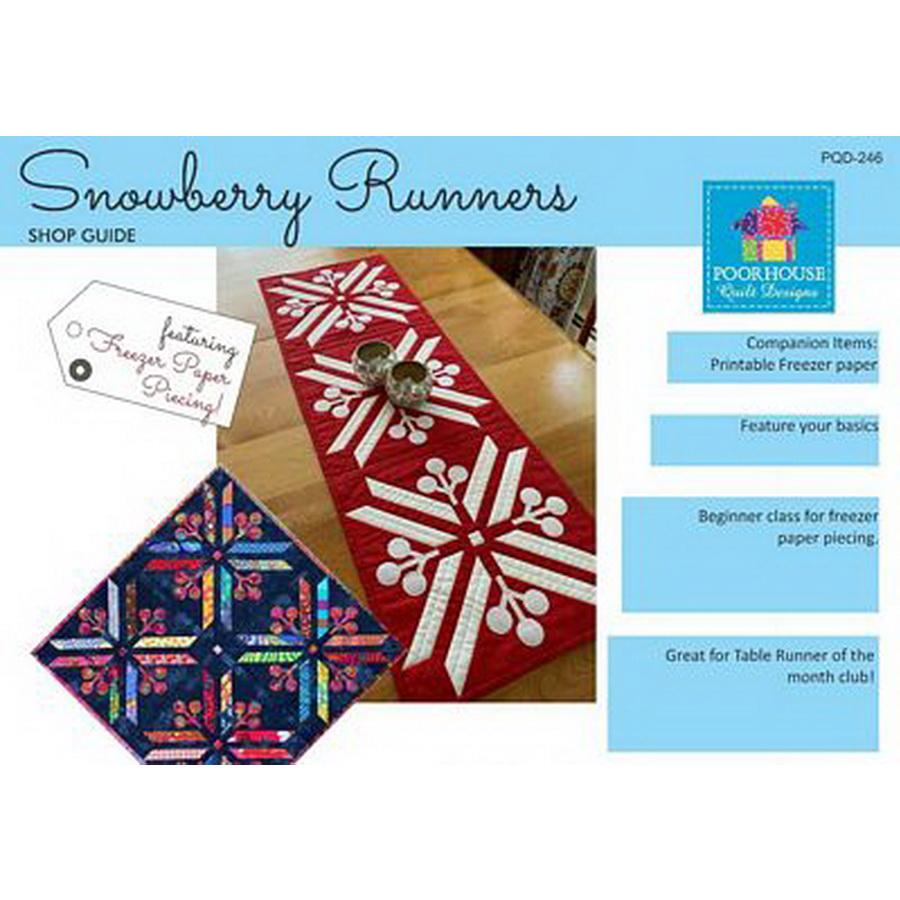 Snowberry Runners Pattern