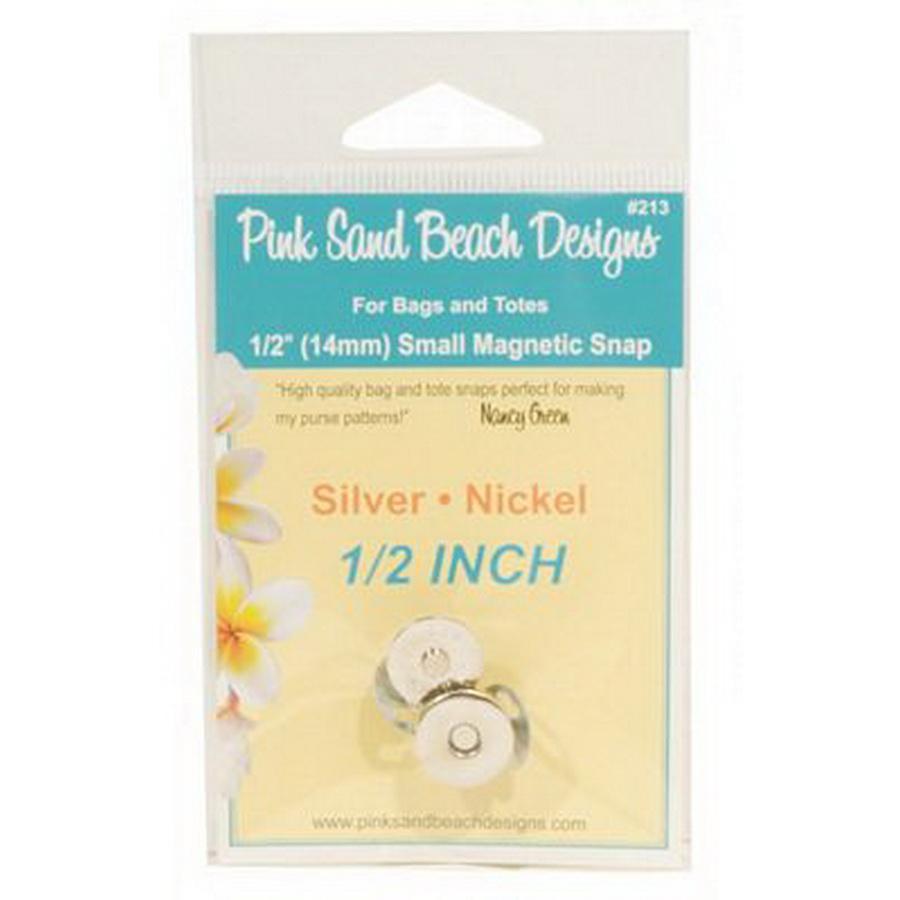 1/2in Magnetic Snap Silver Nickel BOX03