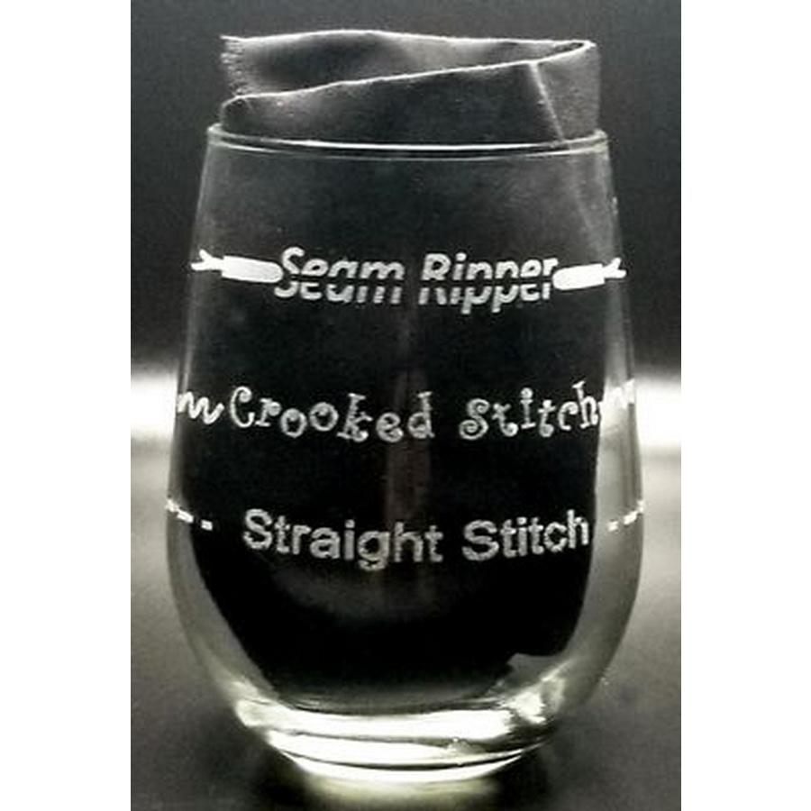 Stemless - Seam Ripper, Crooked Stitch, Straight
