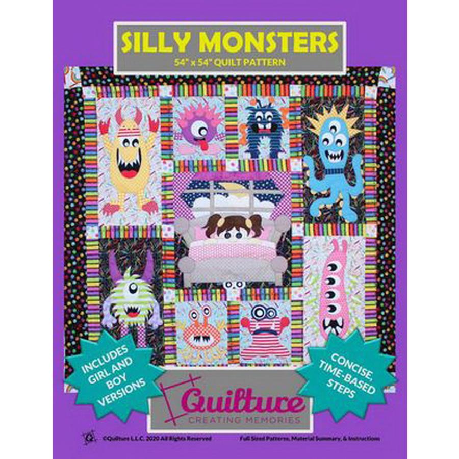 Silly Monsters Quilt Pattern