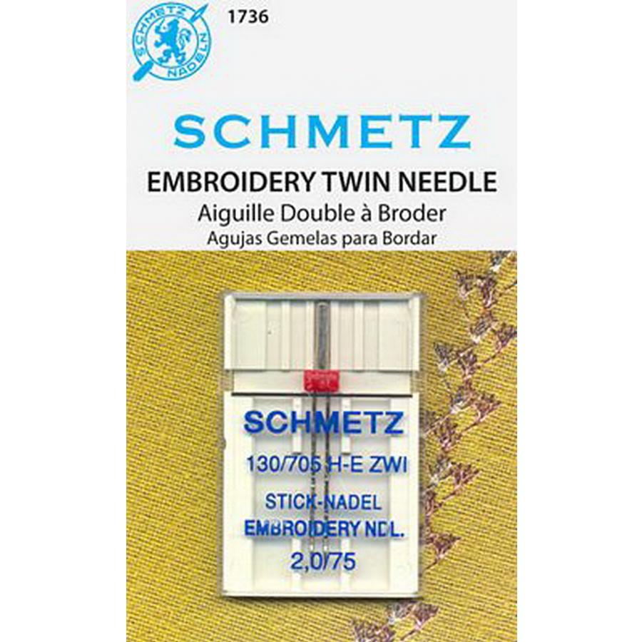 Schmetz Double Emb 1Pack s2.0/75