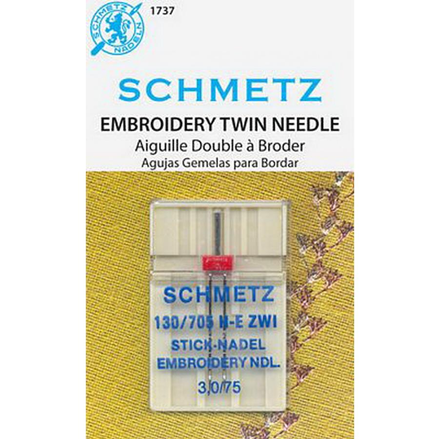 Schmetz Double Emb 1pk s3.0/75