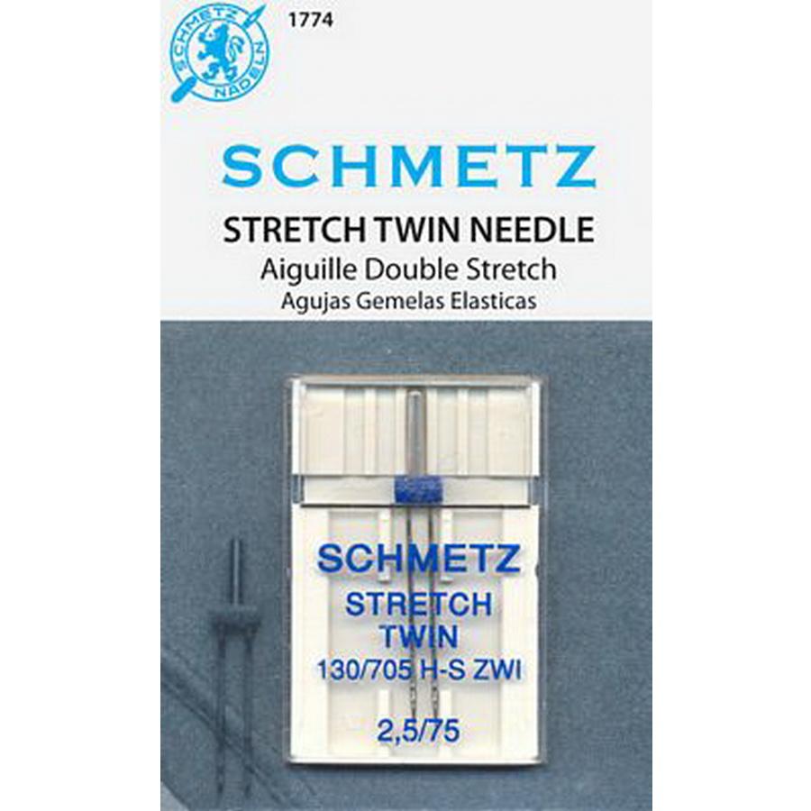 Schmetz Stretch Twin 2.5/75 (Box of 10)