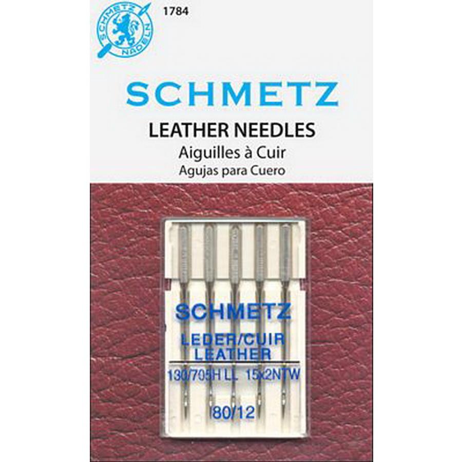 Schmetz Leather 5-pk sz12/80 BOX10