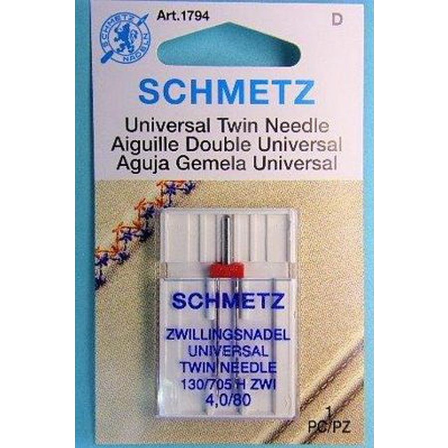 Schmetz Universal Twin 4.0/80
