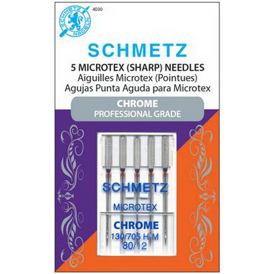 Schmetz Chrome Microtex 80/12 BOX10