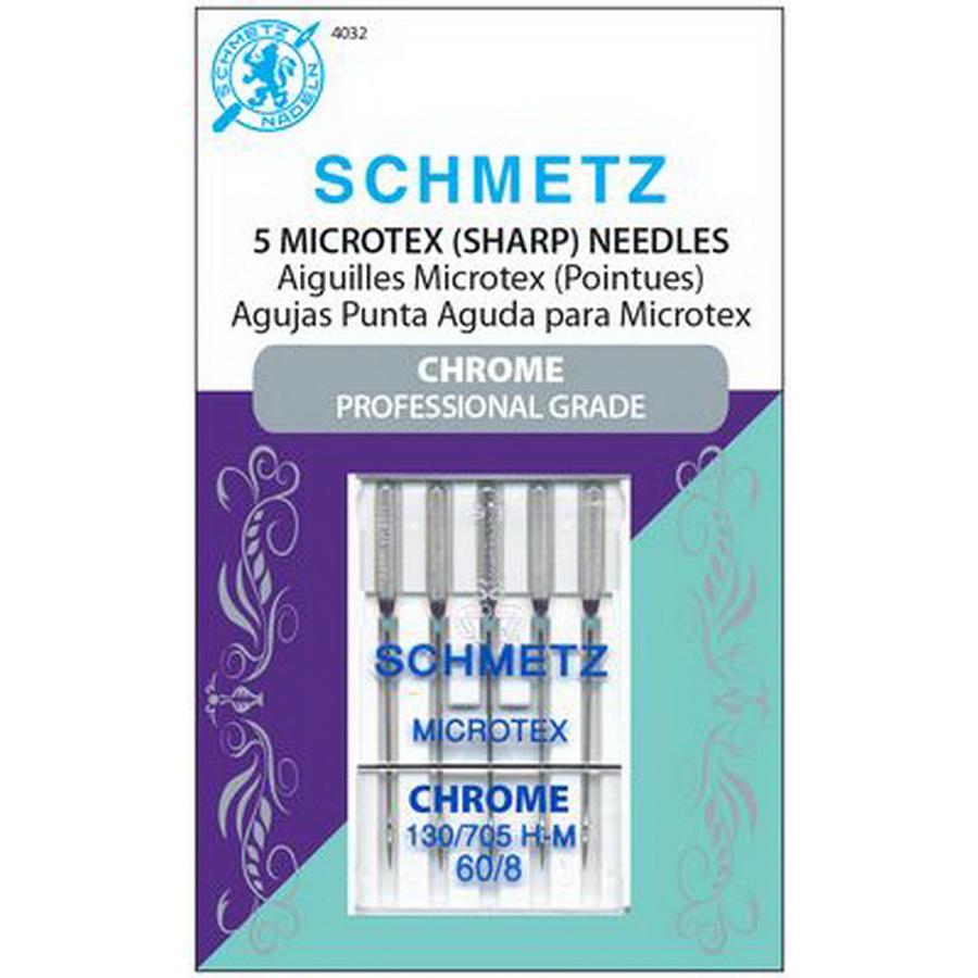 Schmetz Chrome Microtex 60/8