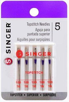 Needles Serger Machine Top Stch 5 Pack