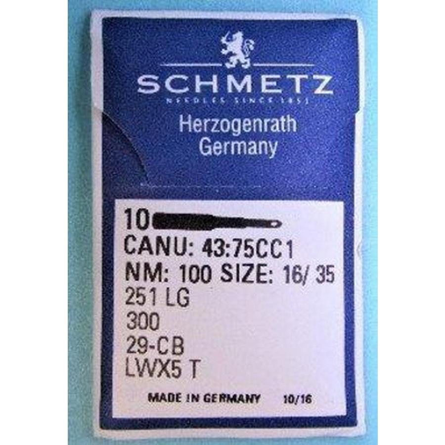 Schmetz 251LG sz100/16 10/Packg