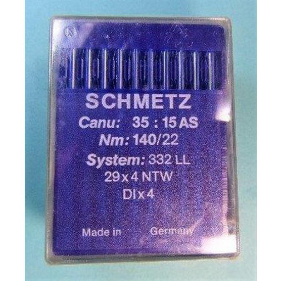 Schmetz 29X4 TW sz22 10/Packg