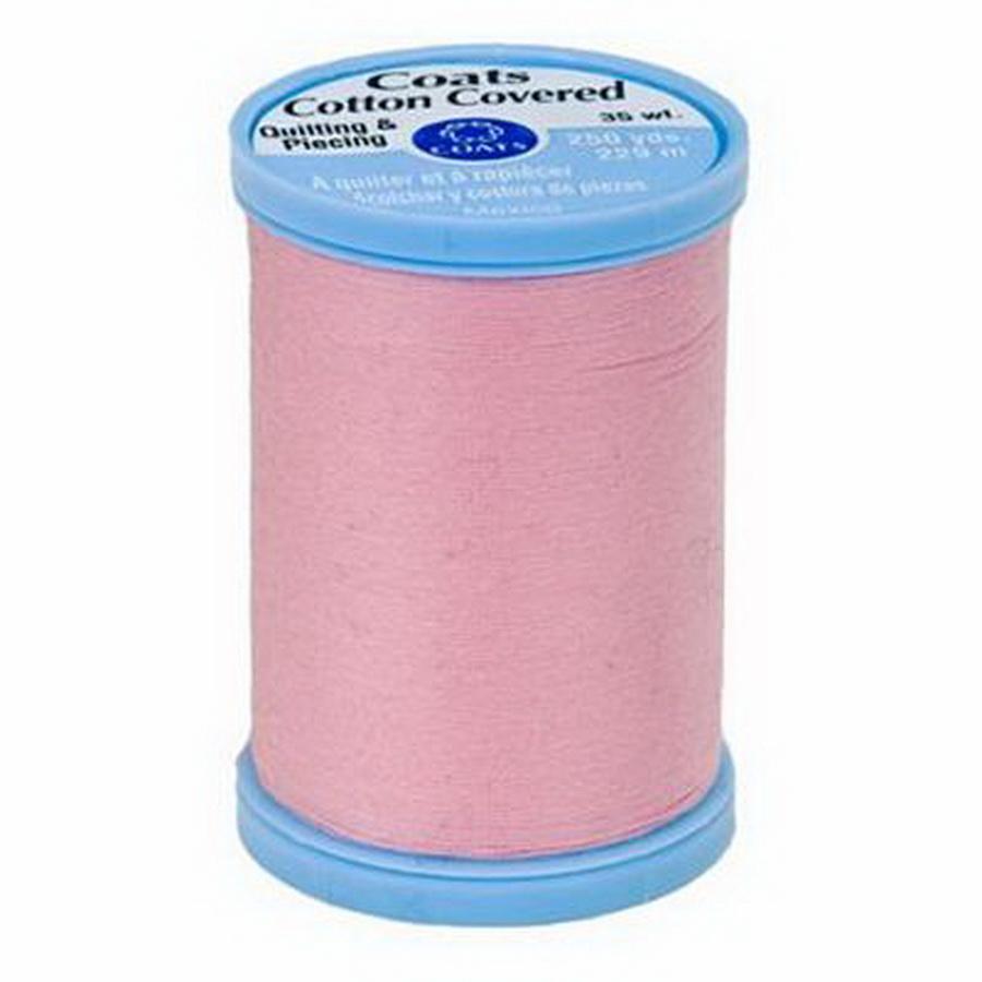 Coats Cotton Covered Thread 250yds, Rose Pink