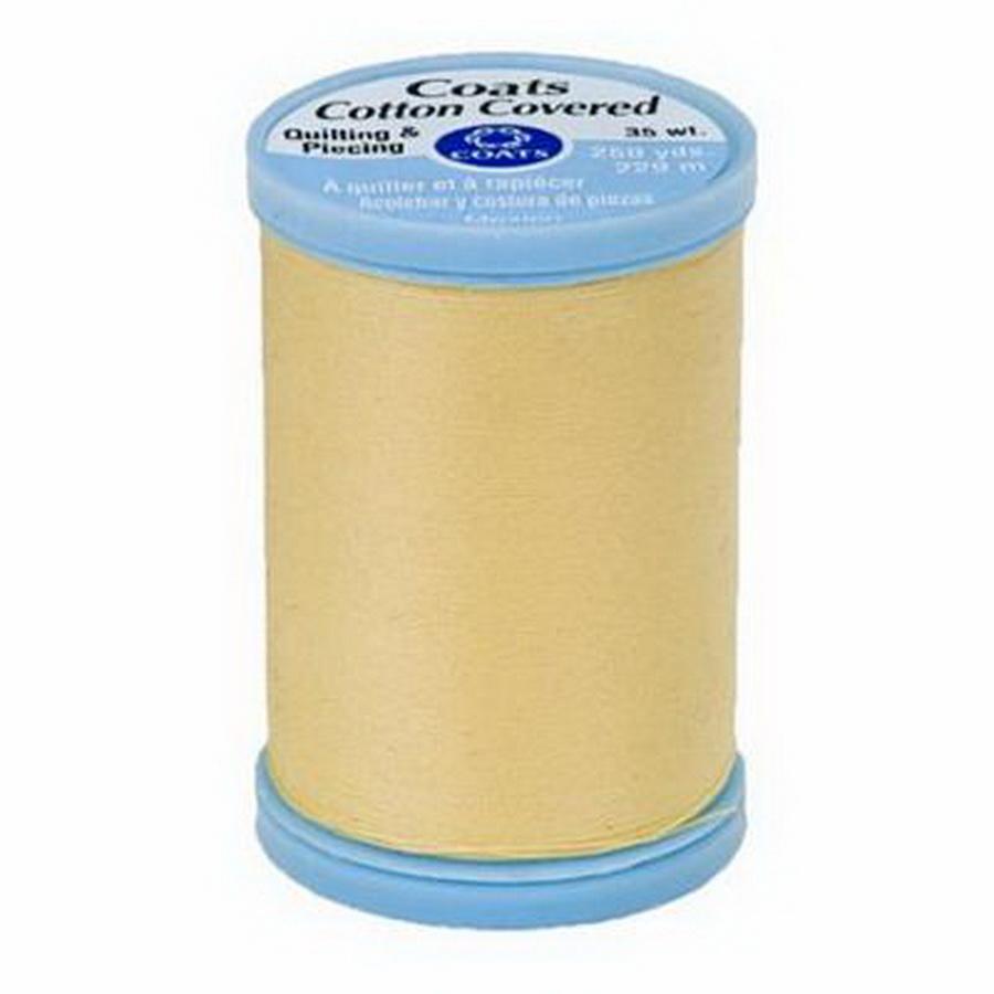 Coats Cotton Covered Thread 250yds, Yellow