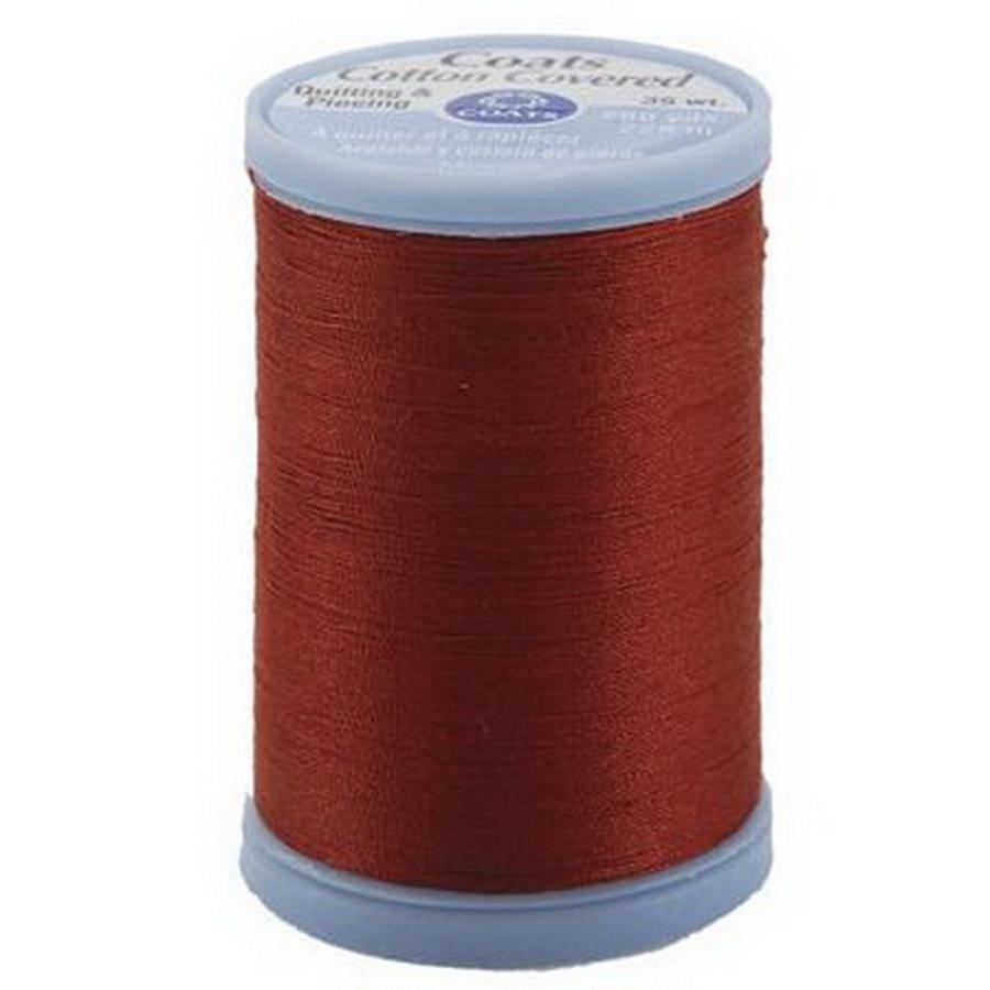 Coats Cotton Covered Thread 250yds, Rust