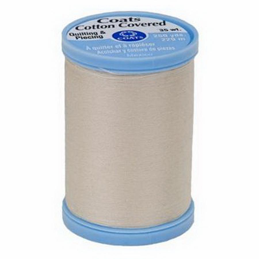 Coats Cotton Covered Thread 250yds, Natural