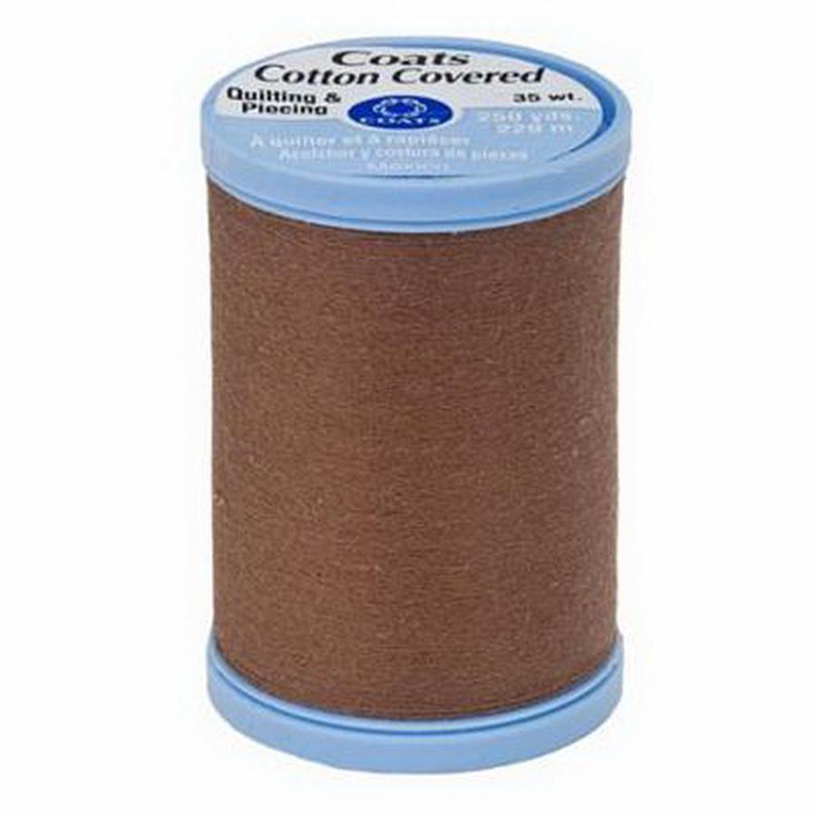 Coats & Clark Coats Cotton Covered Thread 250yds Summer Brown    (Box of 3)