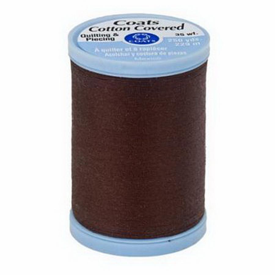 Coats Cotton Covered Thread 250yds, Chona Brown