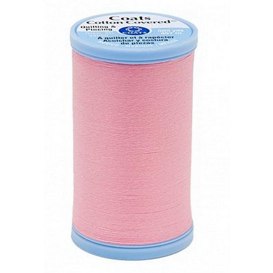 Cotton Covered Quilting 500yd, Rose Pink