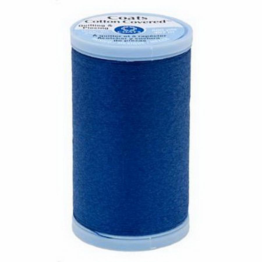 Cotton Covered Quilting 500yd, Yale Blue BOX03