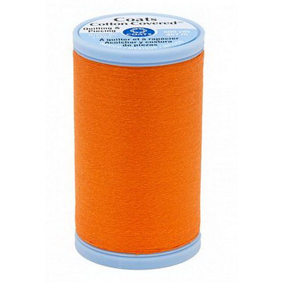 Cotton Covered Quilting 500yd, Tangerine