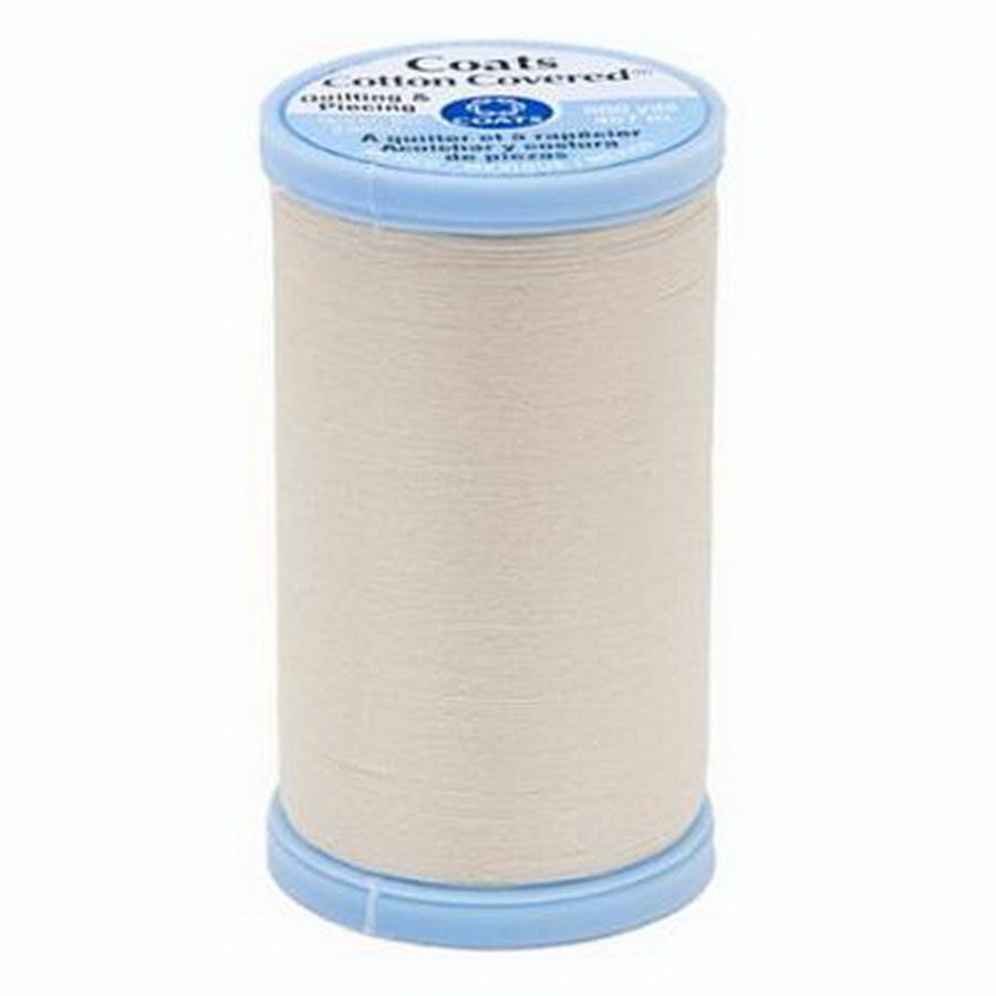 Cotton Covered Quilting 500yd, Natural