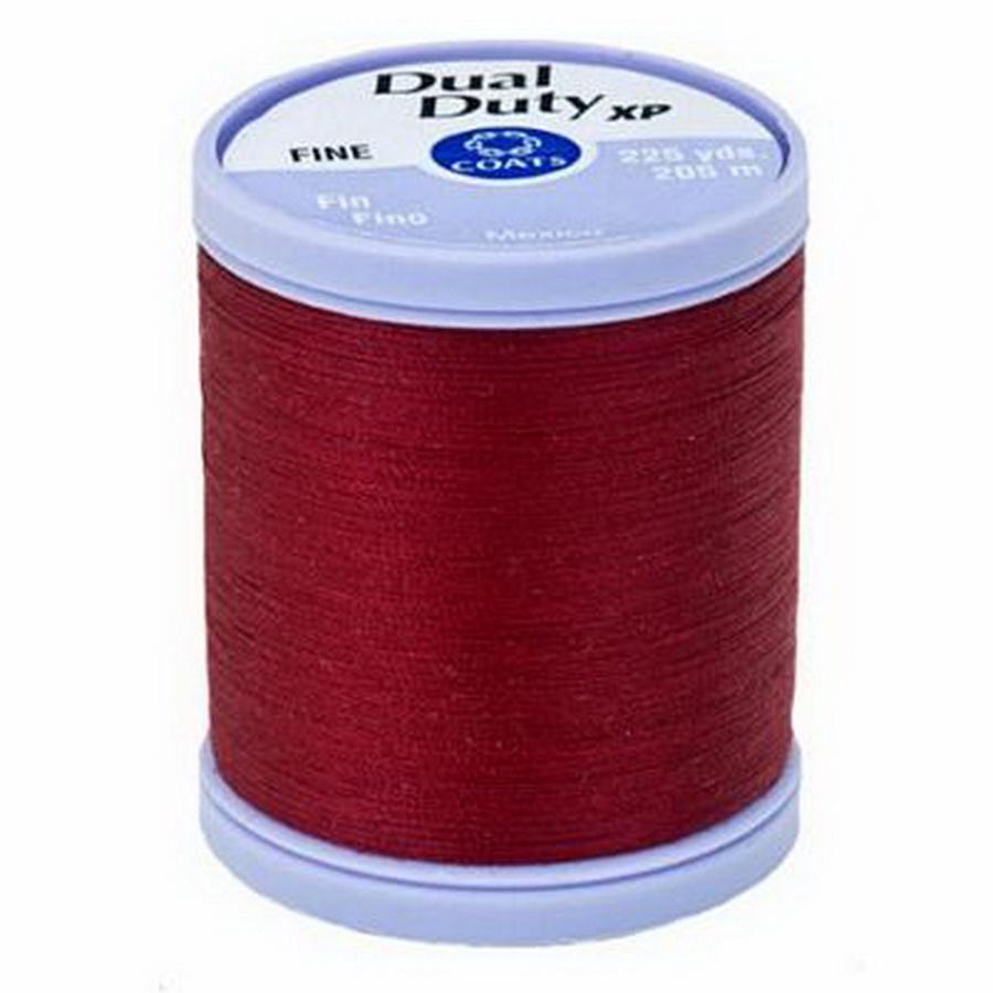 Coats & Clark Dual Duty XP Fine 225yds 3/Box Barberry Red (Box of  3)