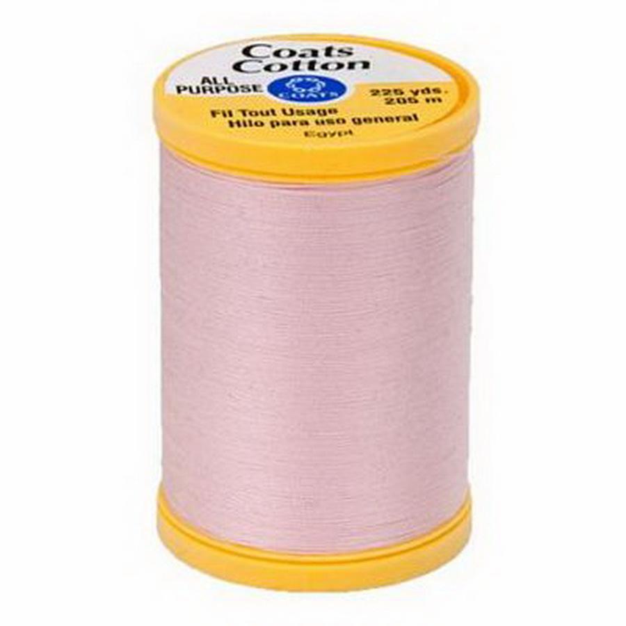 Coats Cotton 225yds 3/box, Light Pink