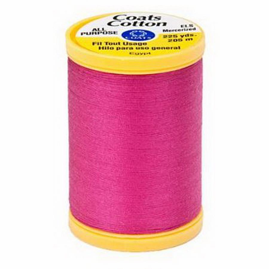 Coats Cotton 225yds 3/box, Red Rose