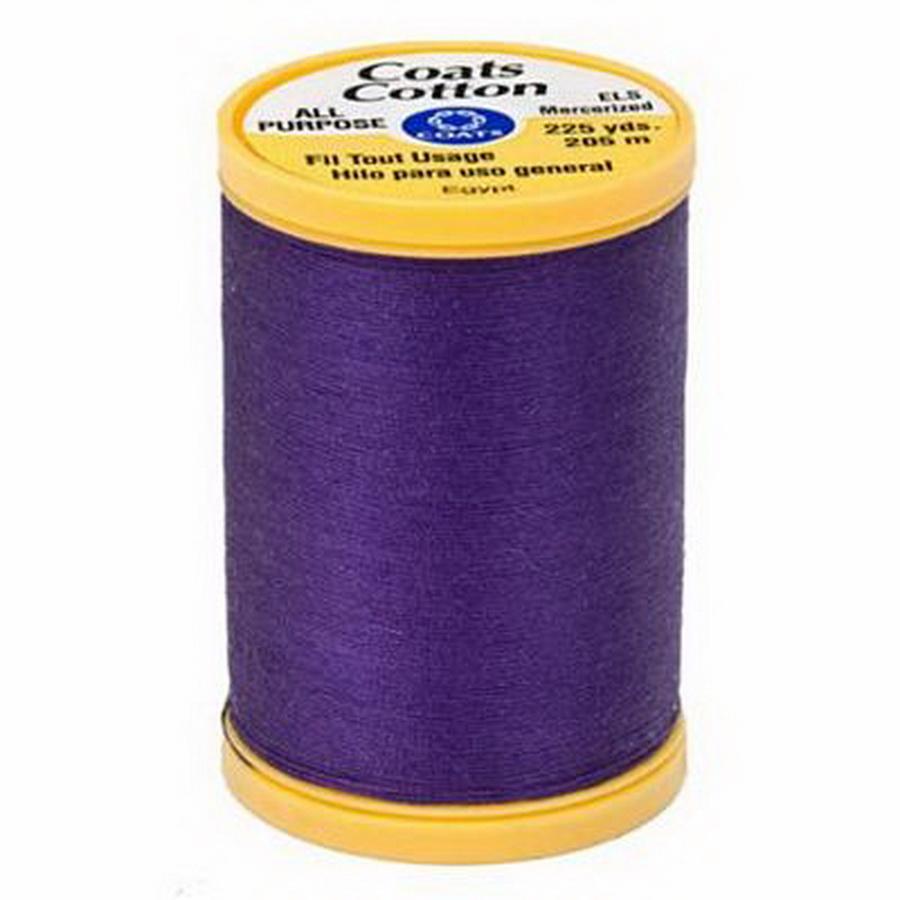 Coats Cotton 225yds 3/box, Purple