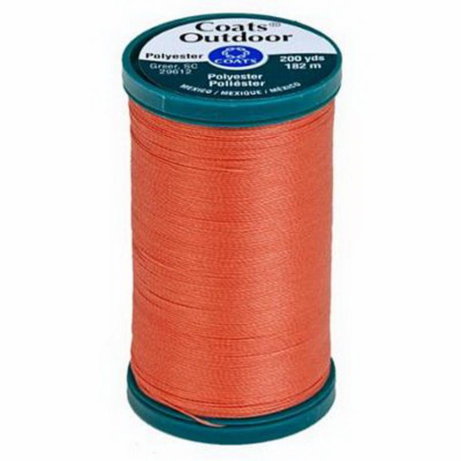 Coats Outdoor Living Thread 200yds, Coral