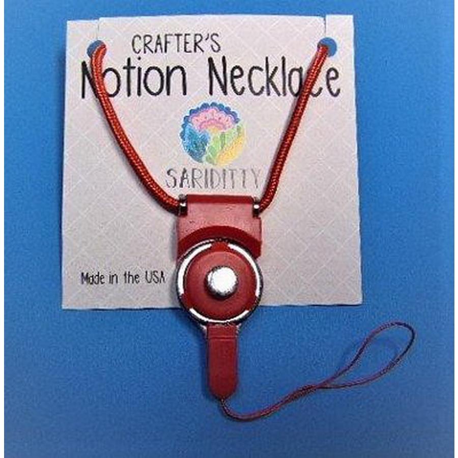 Sariditty Crafters Notion Necklace - Red