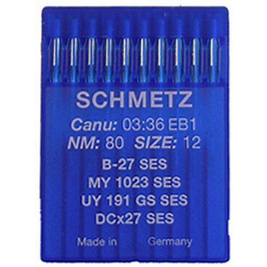 Schmetz B27 SES sz12/80 10/pkg