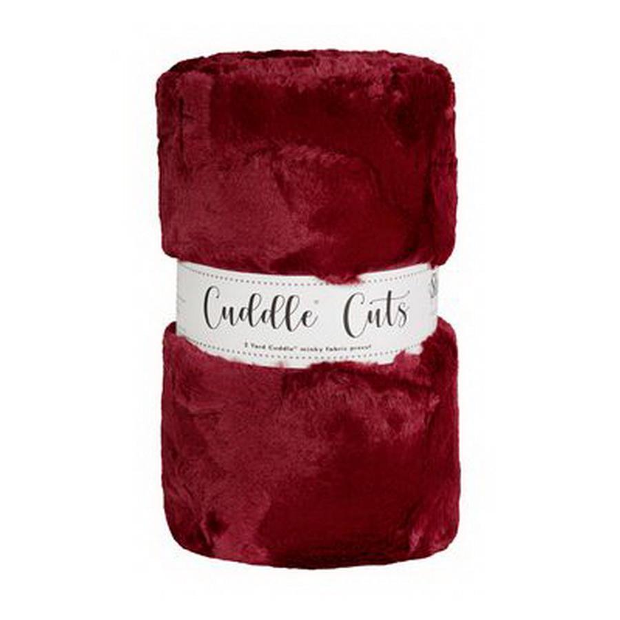 Luxe Cuddle Cut 2Yd-Hide Merlot