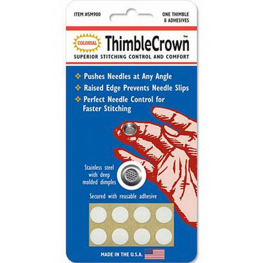 Colonial Needle Co. Thimble Crown  (Box of 6)