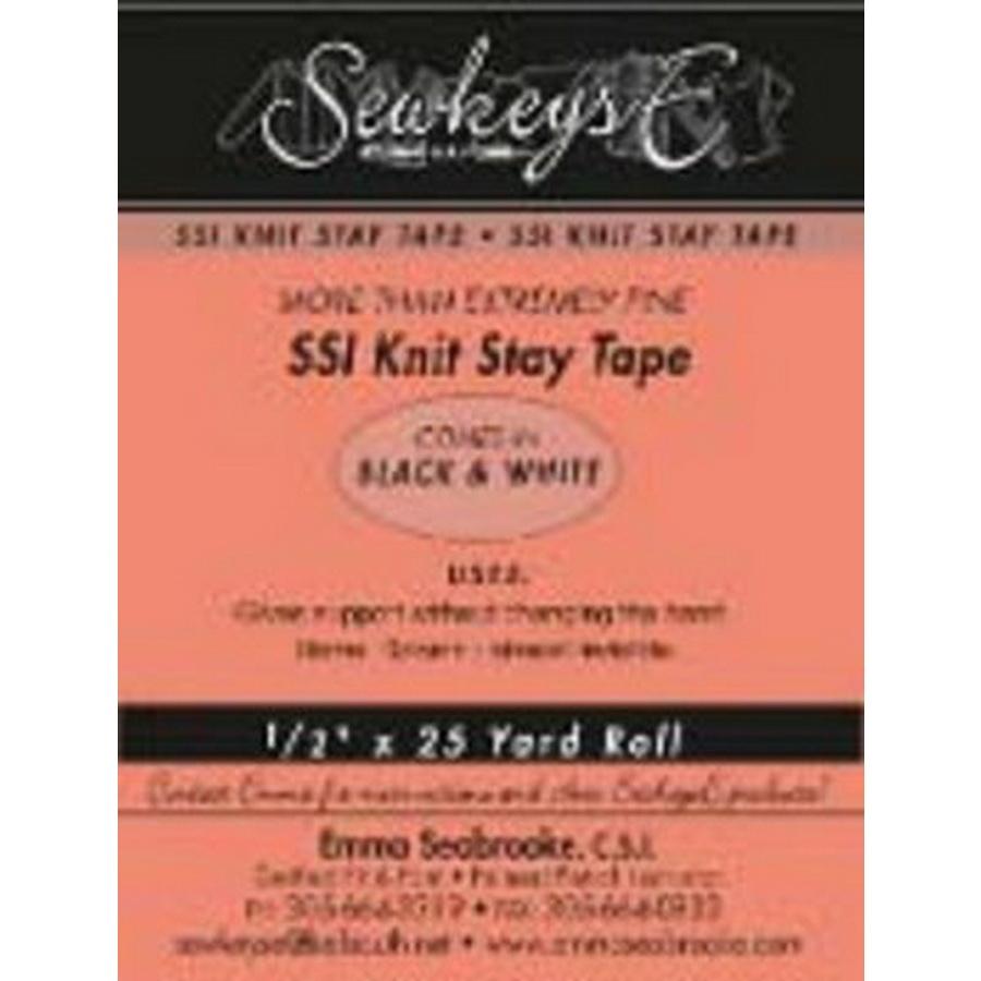 Knit Stay Tape .5in MORE THN EXTREMLY FINE WH 76