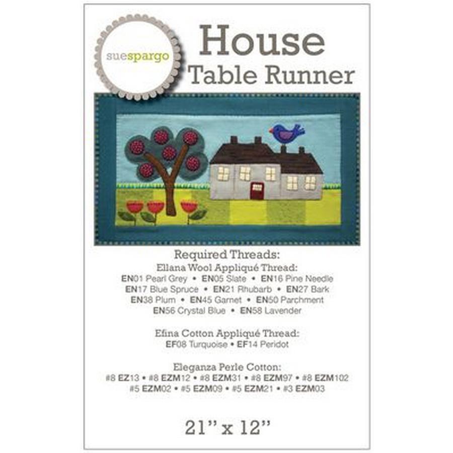 House Table Runner Pattern