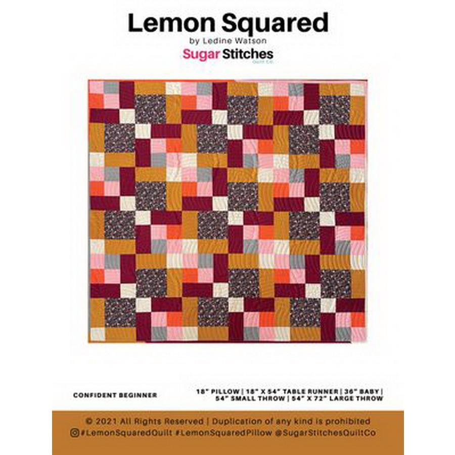 Lemon Squared Quilt Pattern