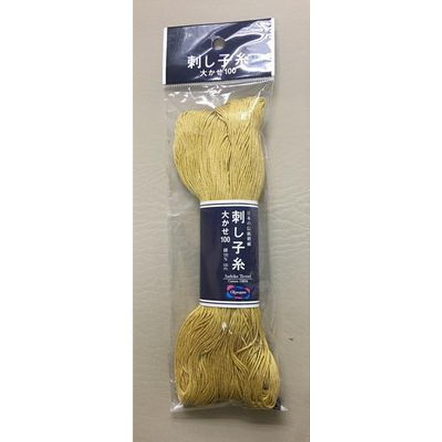 Sashiko Thread LG Skein 111yds Gold
