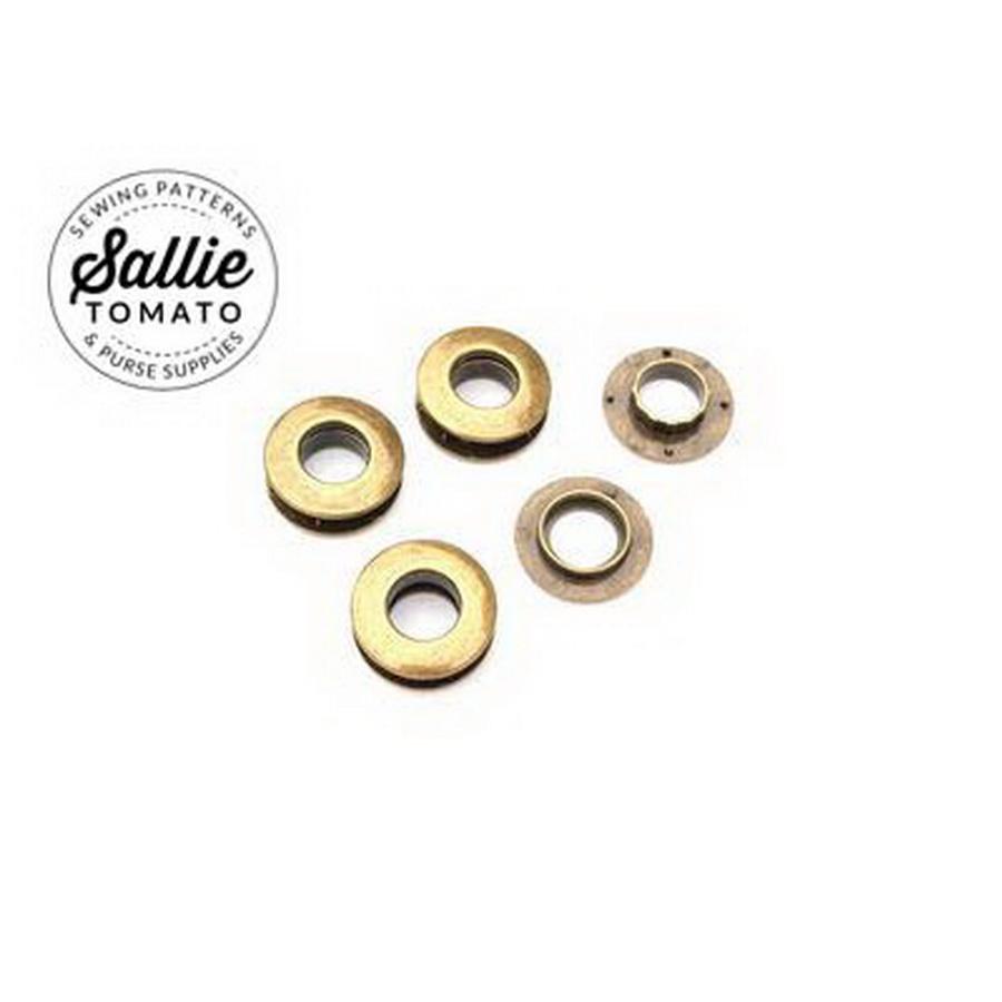 Dbl Faced Snap Grommets Antiqe